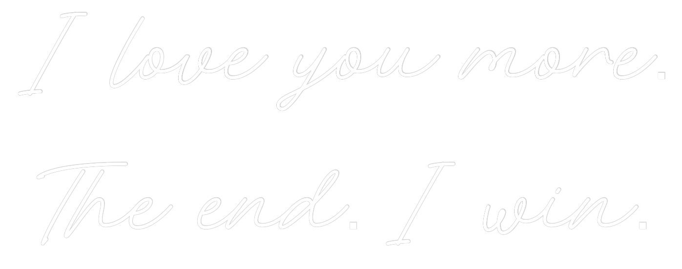 Custom Neon: I love you mo...