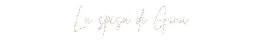 Custom Neon: La spesa di G...