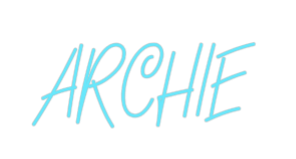 Custom Neon: ARCHIE