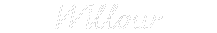 Custom Neon: Willow