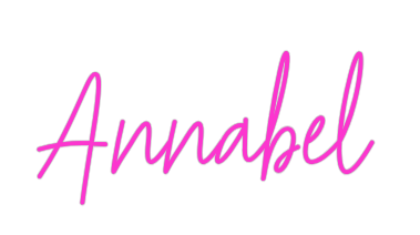 Custom Neon: Annabel