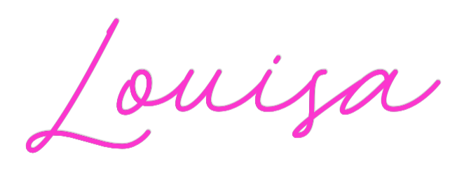 Custom Neon: Louisa