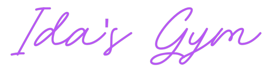 Custom Neon: Ida's Gym