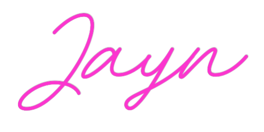 Custom Neon: Jayn