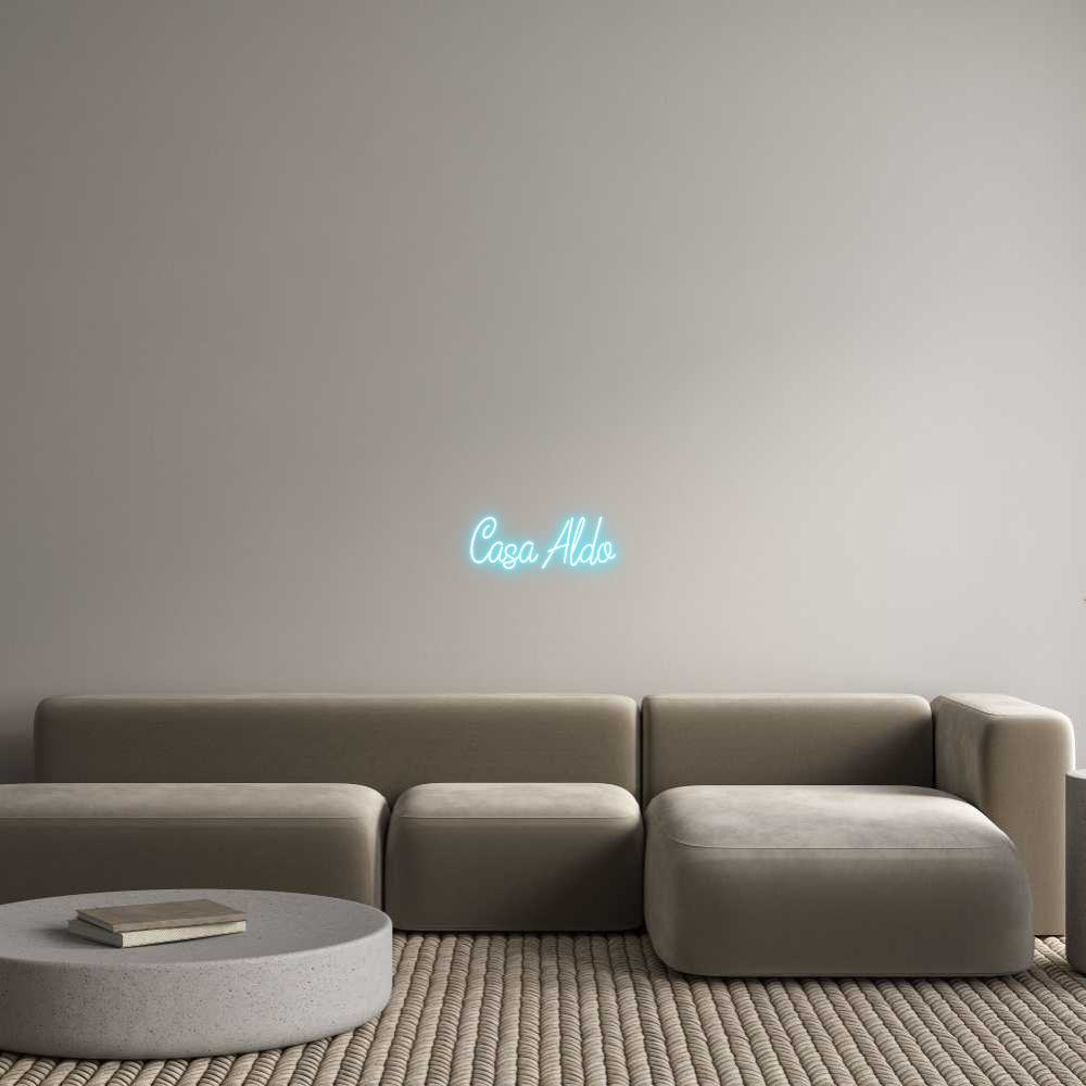 Custom Neon: Casa Aldo