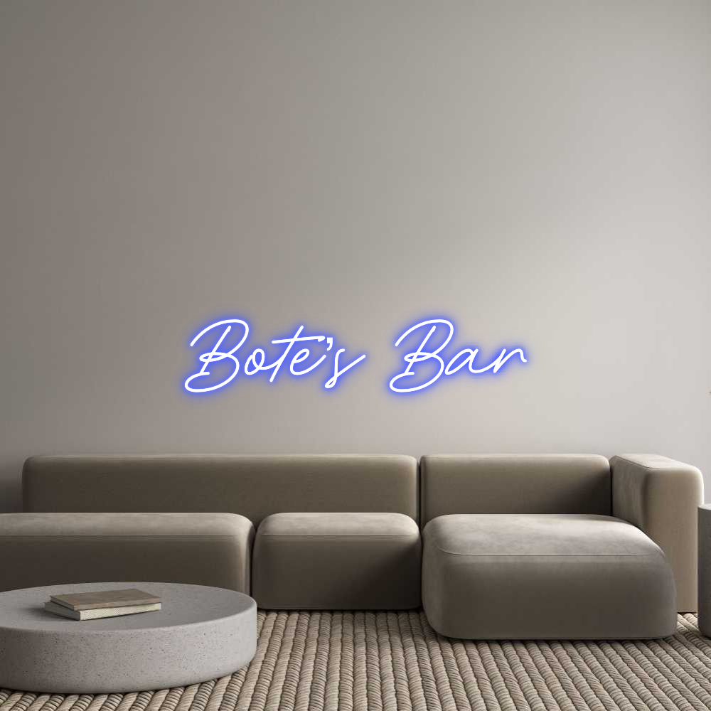 Custom Neon: Bote’s Bar