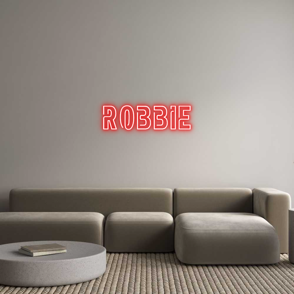 Custom Neon: Robbie