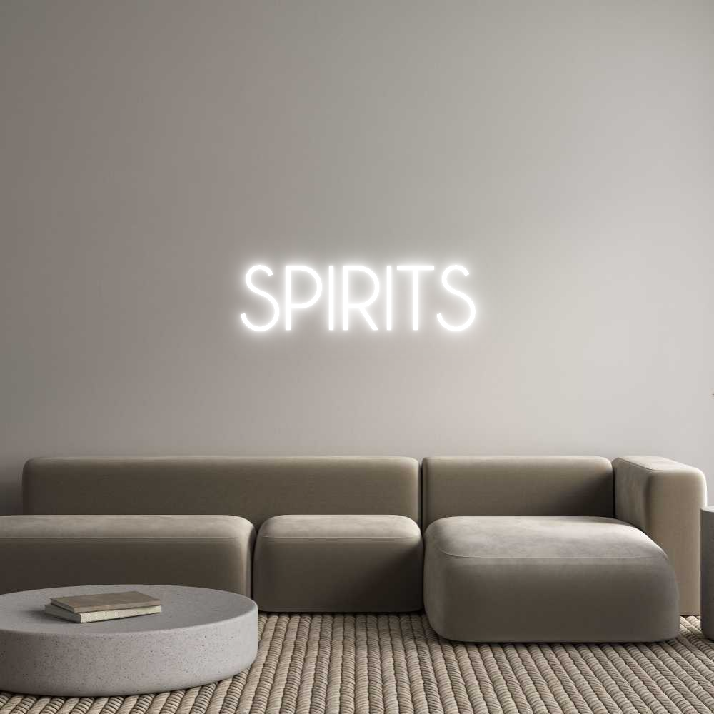 Custom Neon: SPIRITS