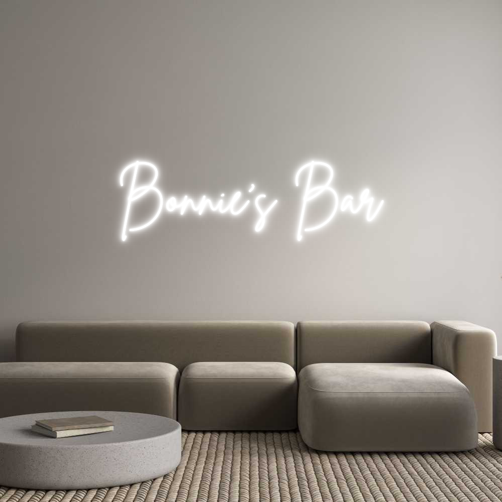 Custom Neon: Bonnie’s Bar