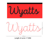 Custom Neon: Wyatts