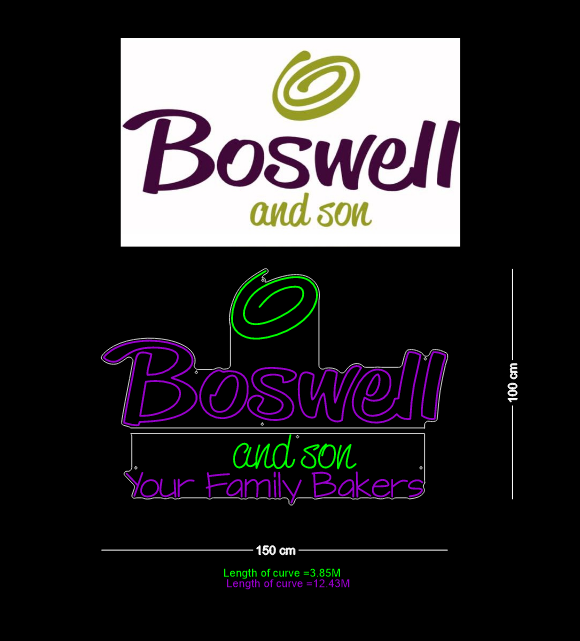 Custom Neon: Boswell