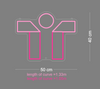 Pink t shirt Sign (with both colour pinks)