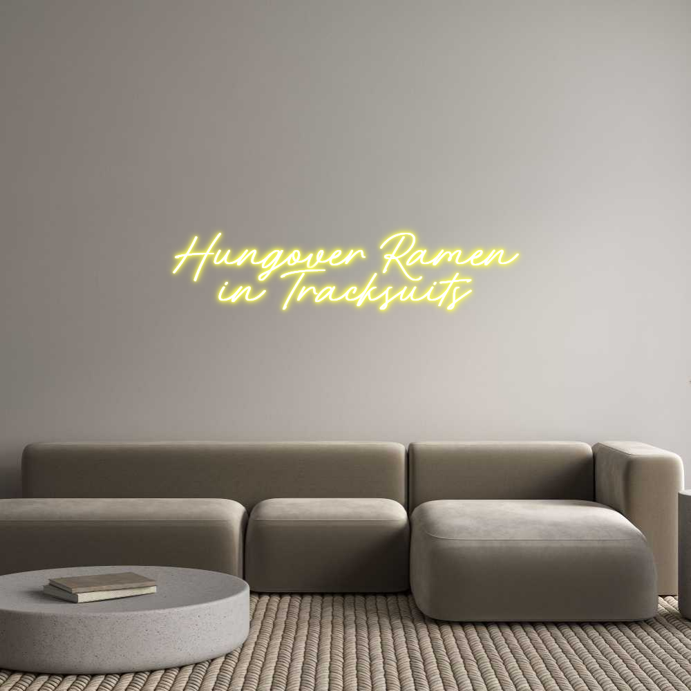 Custom Neon: Hungover Rame...