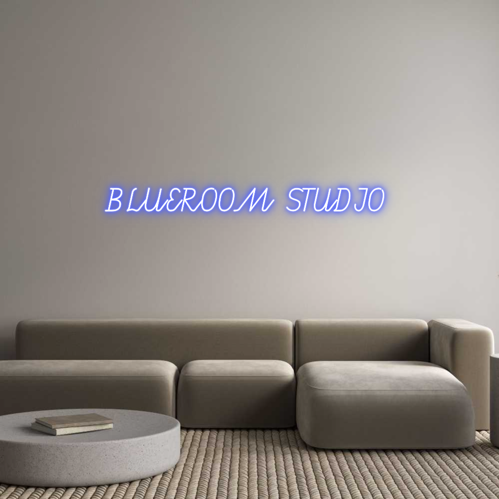 Custom Neon: BLUEROOM STUD...