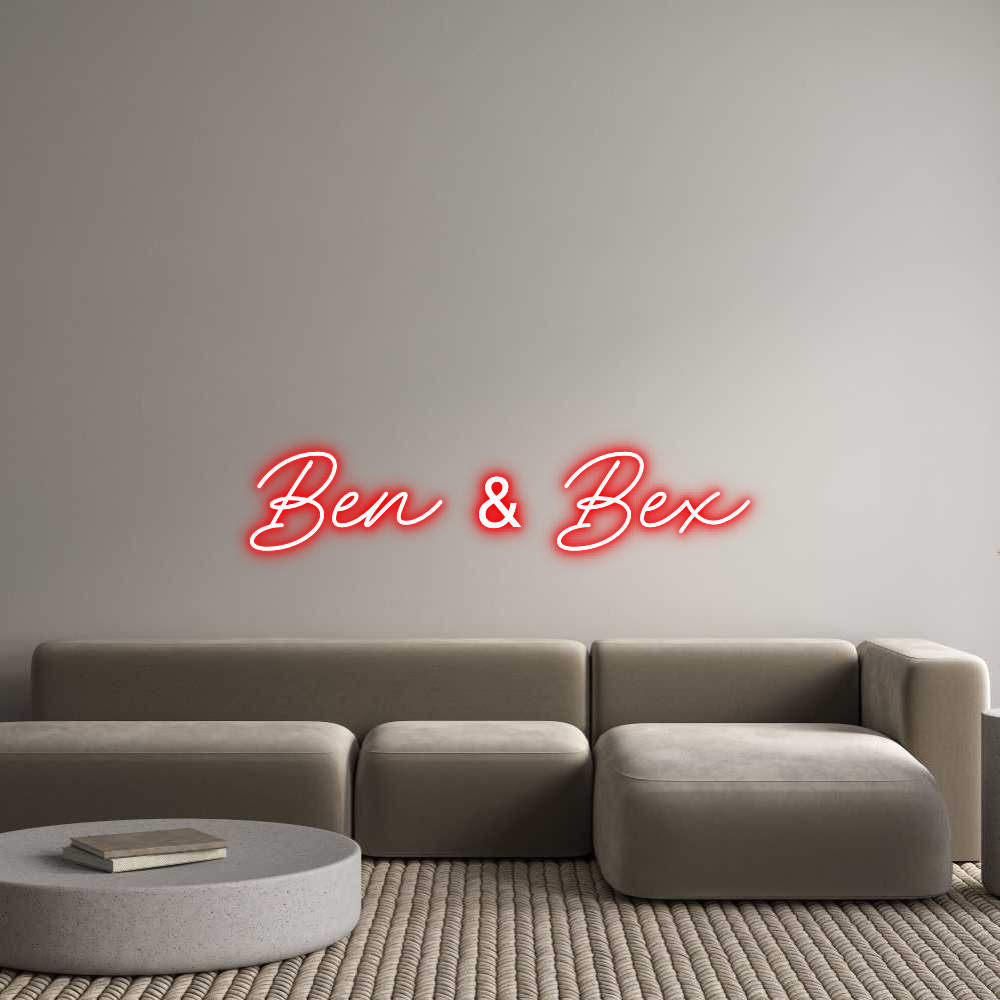 Custom Neon: Ben & Bex