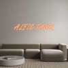 Custom Neon: ALFIE TANK