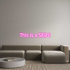 Custom Neon: This is a SIG...