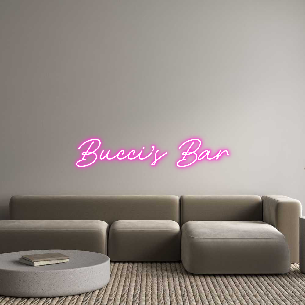 Custom Neon: Bucci’s Bar