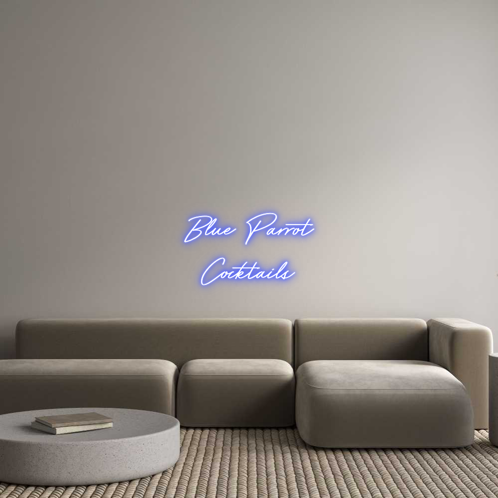 Custom Neon: Blue Parrot
...