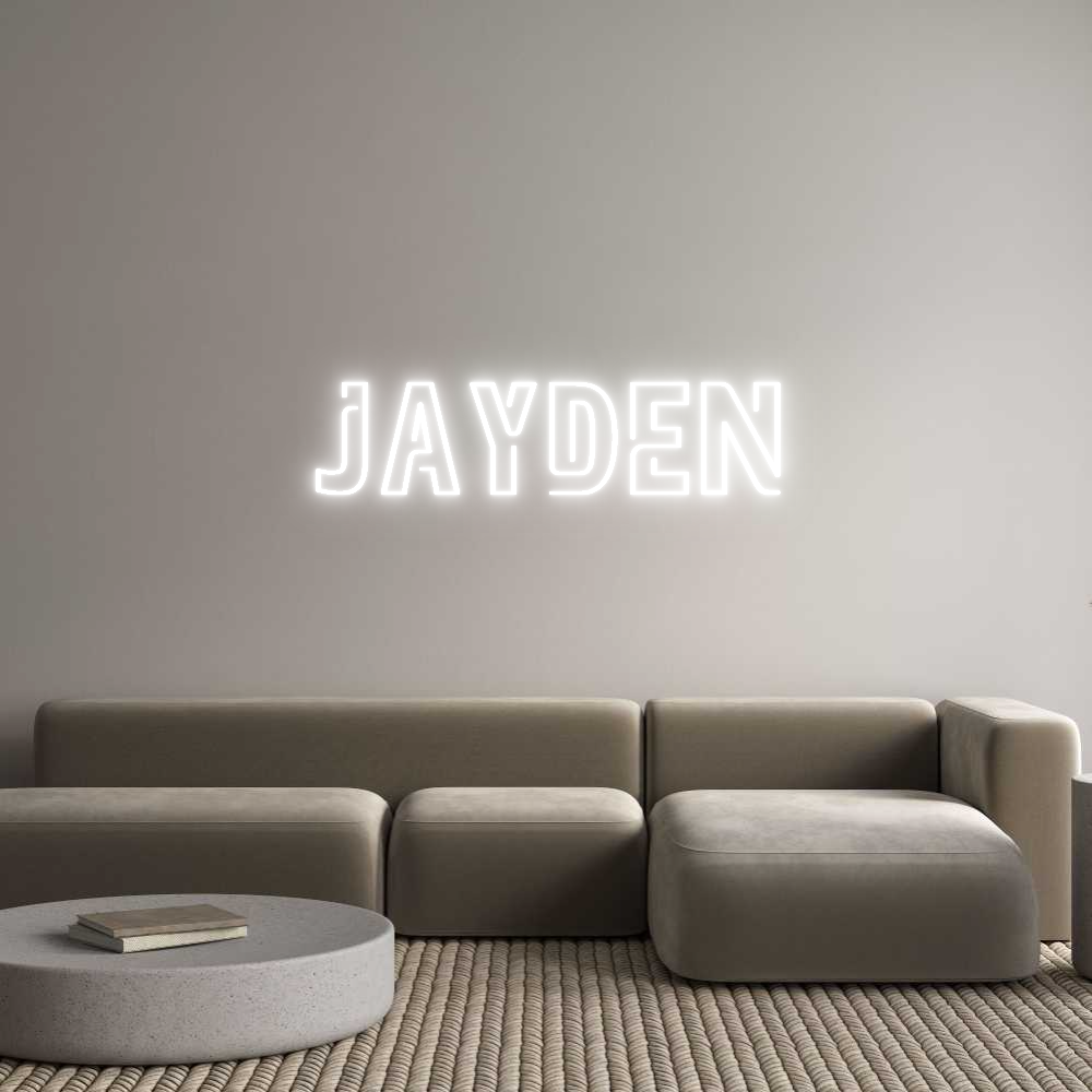 Custom Neon: JAYDEN