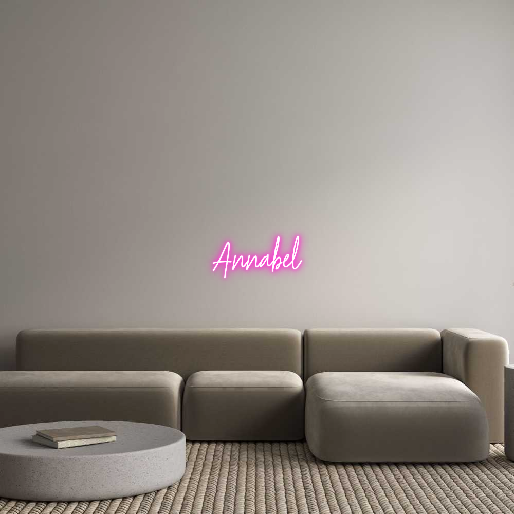 Custom Neon: Annabel