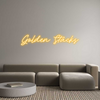 Custom Neon: Golden Stacks