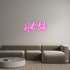 Custom Neon: Hot tub