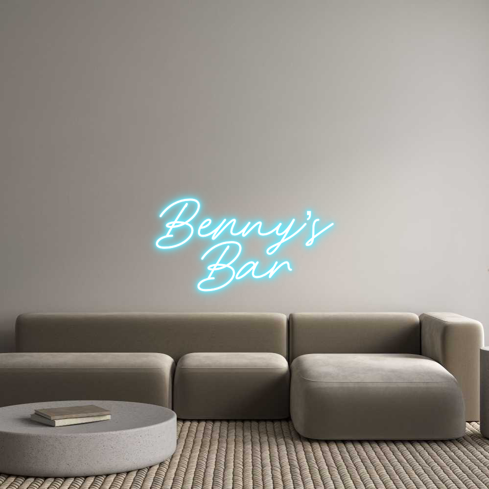 Custom Neon: Benny’s
Bar