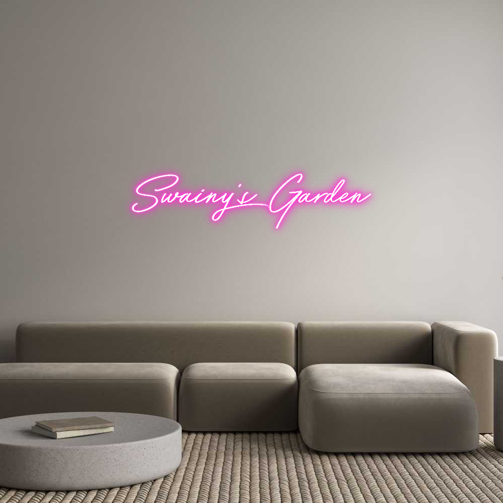 Custom Neon: Swainy’s Garden