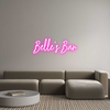 Custom Neon: Belle's Bar