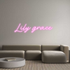 Custom Neon: Lily grace