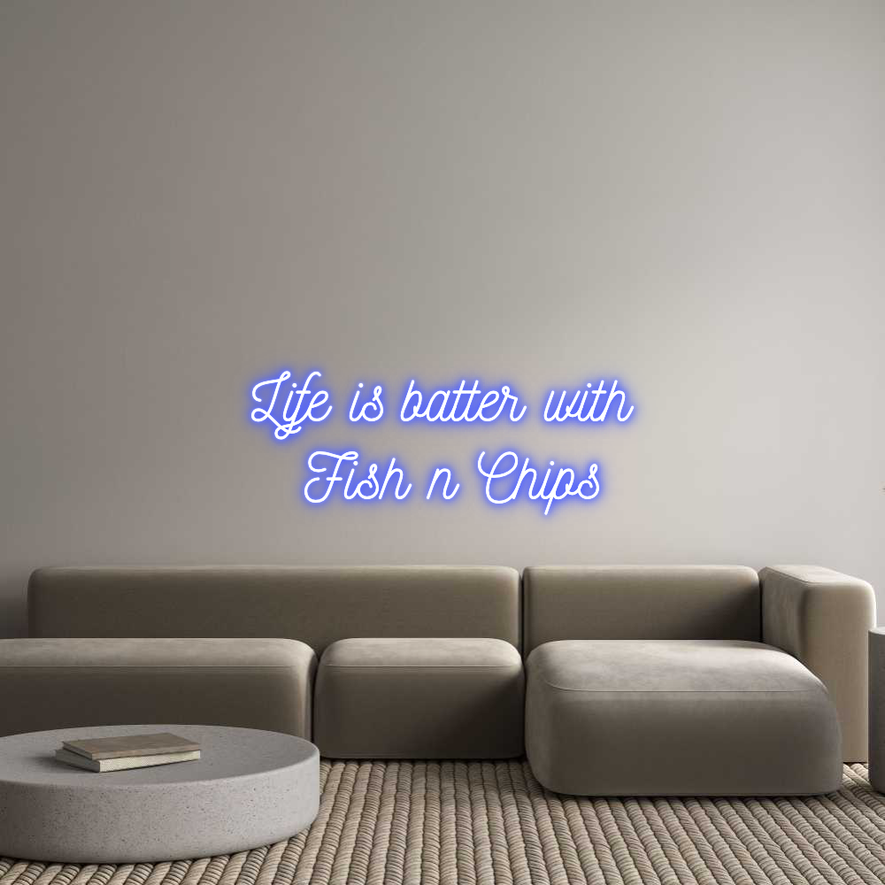 Custom Neon: Life is batte...