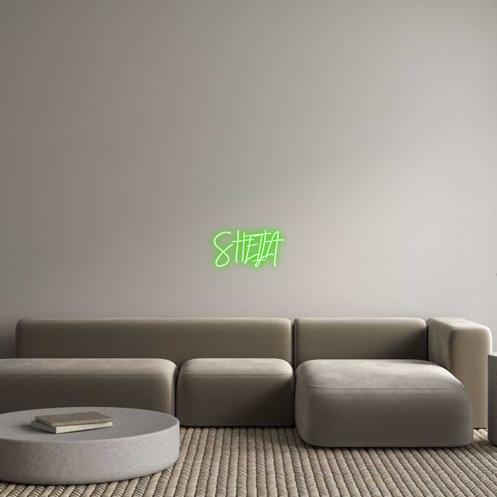 Custom Neon: SHEILA
