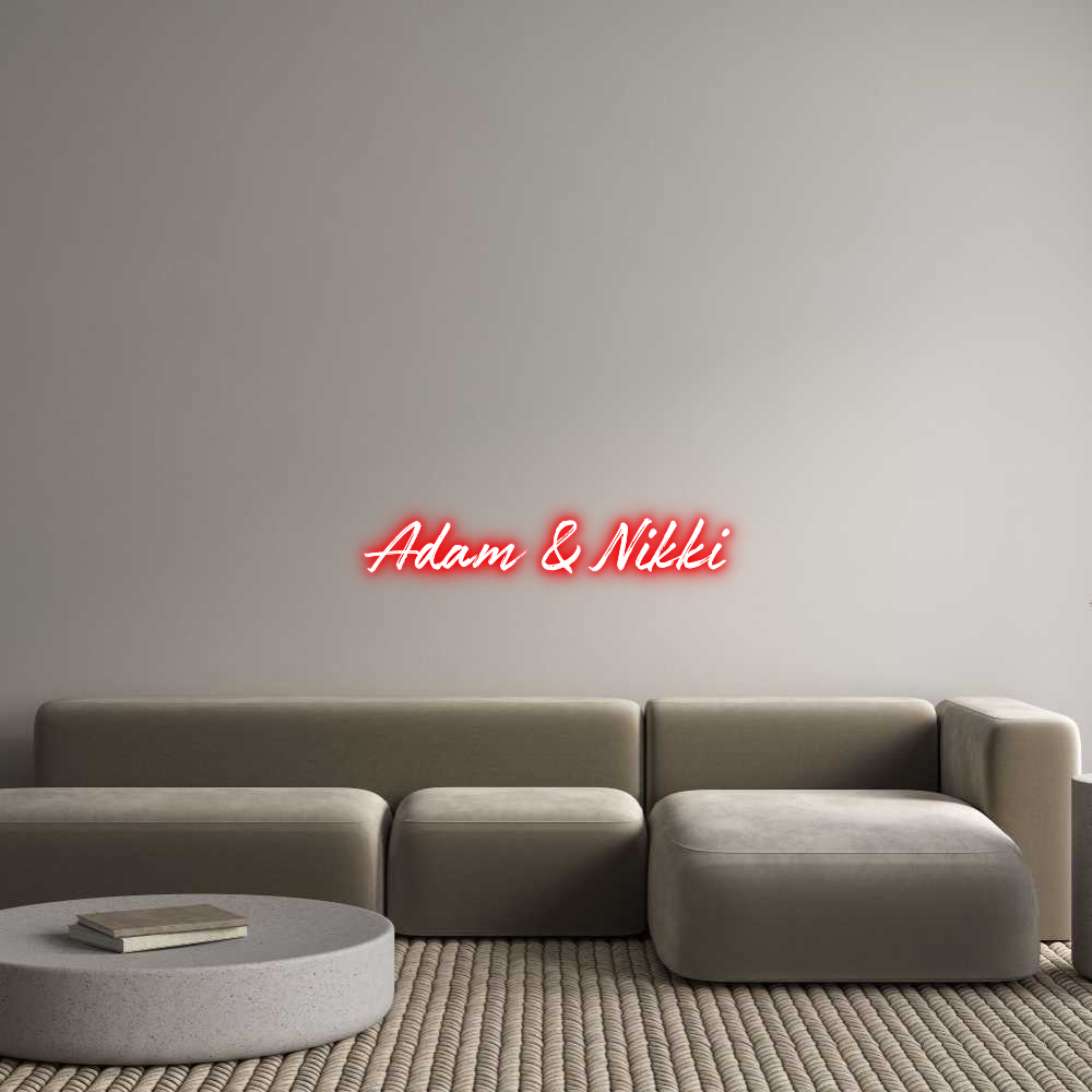Custom Neon: Adam & Nikki