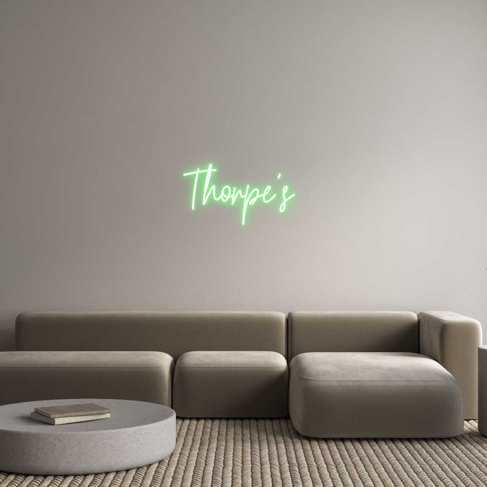 Custom Neon: Thorpe's