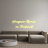 Custom Neon: Hungover Rame...