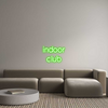 Custom Neon: indoor
club