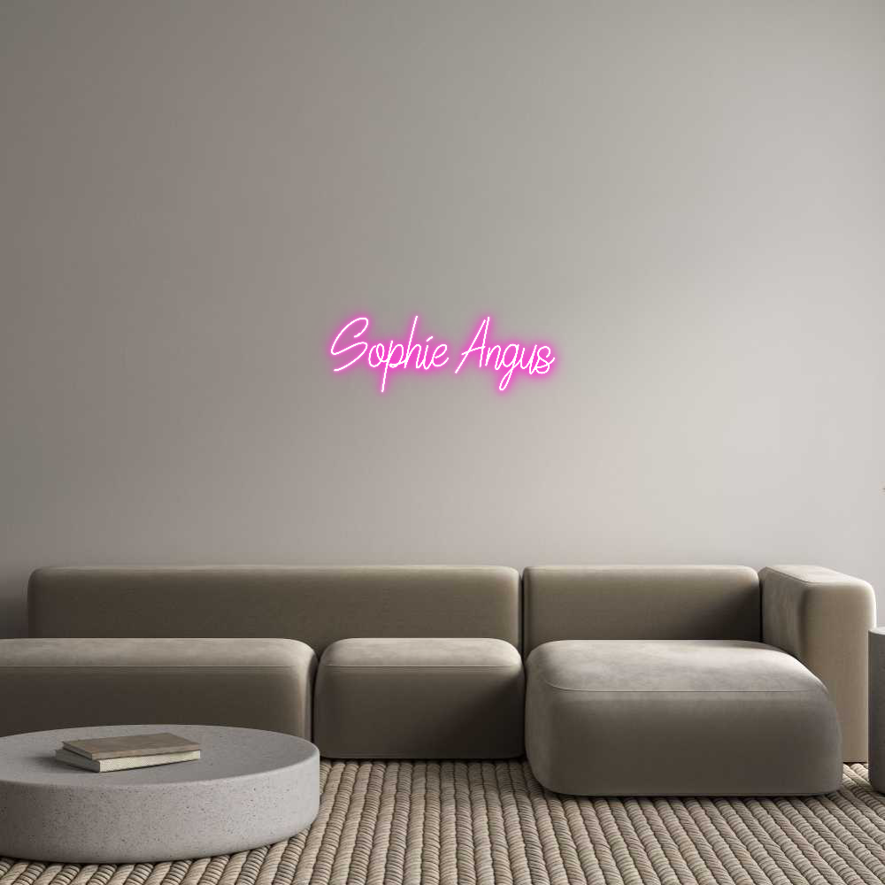Custom Neon: Sophie Angus