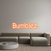Custom Neon: Bumblez.