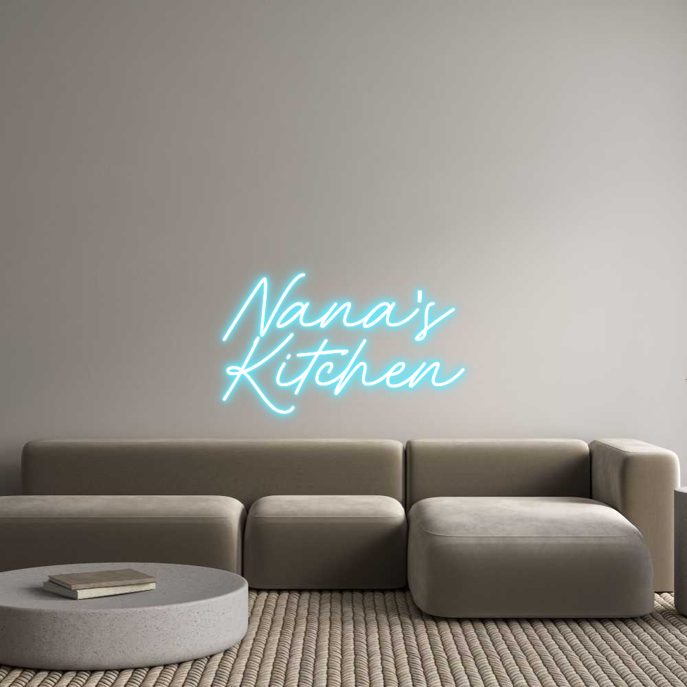 Custom Neon: Nana's
Kitchen