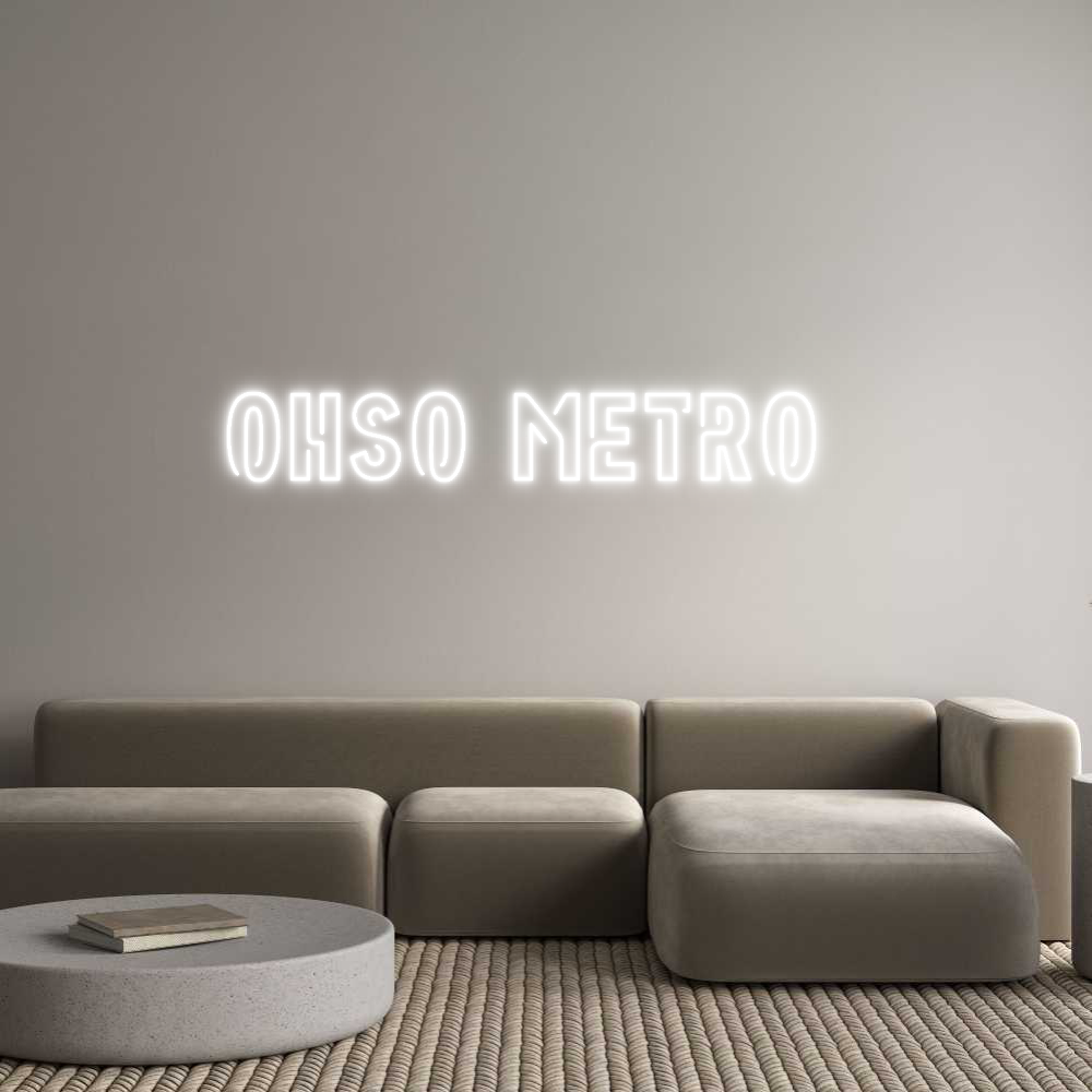 Custom Neon: OhSo Metro