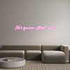 Custom Neon: No1 queen str...