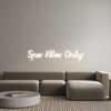 Custom Neon: Spa Vibes Only