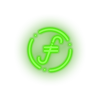 green 226_fair_coin_coin_crypto_crypto_currency led neon factory