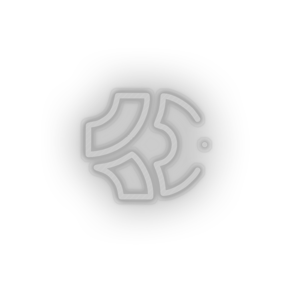 white 236_game_credits_coin_crypto_crypto_currency led neon factory