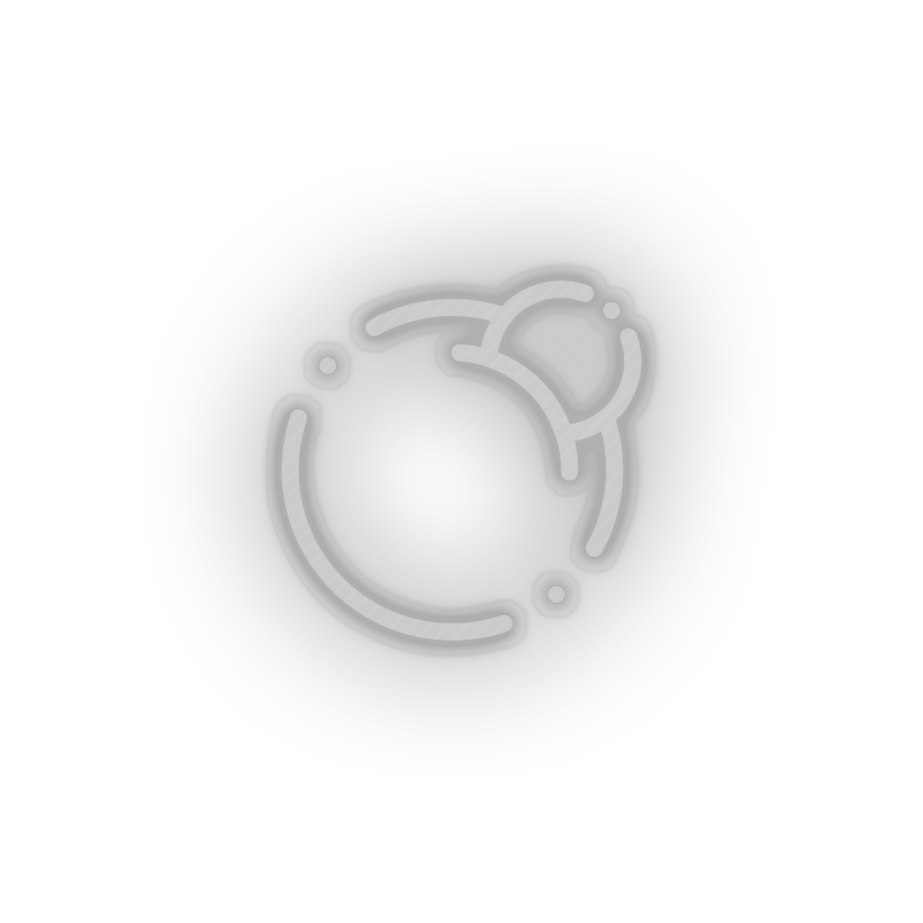 white 238_red_coin_coin_crypto_crypto_currency led neon factory