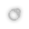 white 238_red_coin_coin_crypto_crypto_currency led neon factory