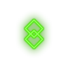 green 239_shift_coin_crypto_crypto_currency led neon factory