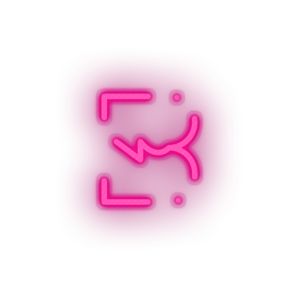 pink 246_burst_coin_crypto_crypto_currency led neon factory