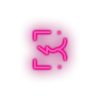 pink 246_burst_coin_crypto_crypto_currency led neon factory